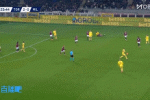 世界波！拉比奥特超远距离打门直入网窝，米兰扳回一城1-2都灵！